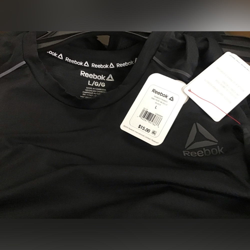 Reebok Men's Turboboost Muscle Tank Top - Picture 6 of 6
